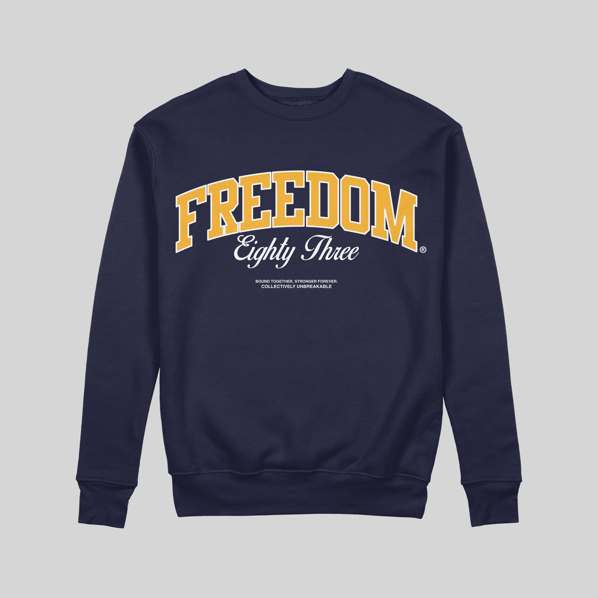Freedom Varsity Crewneck Navy | Freedom 83