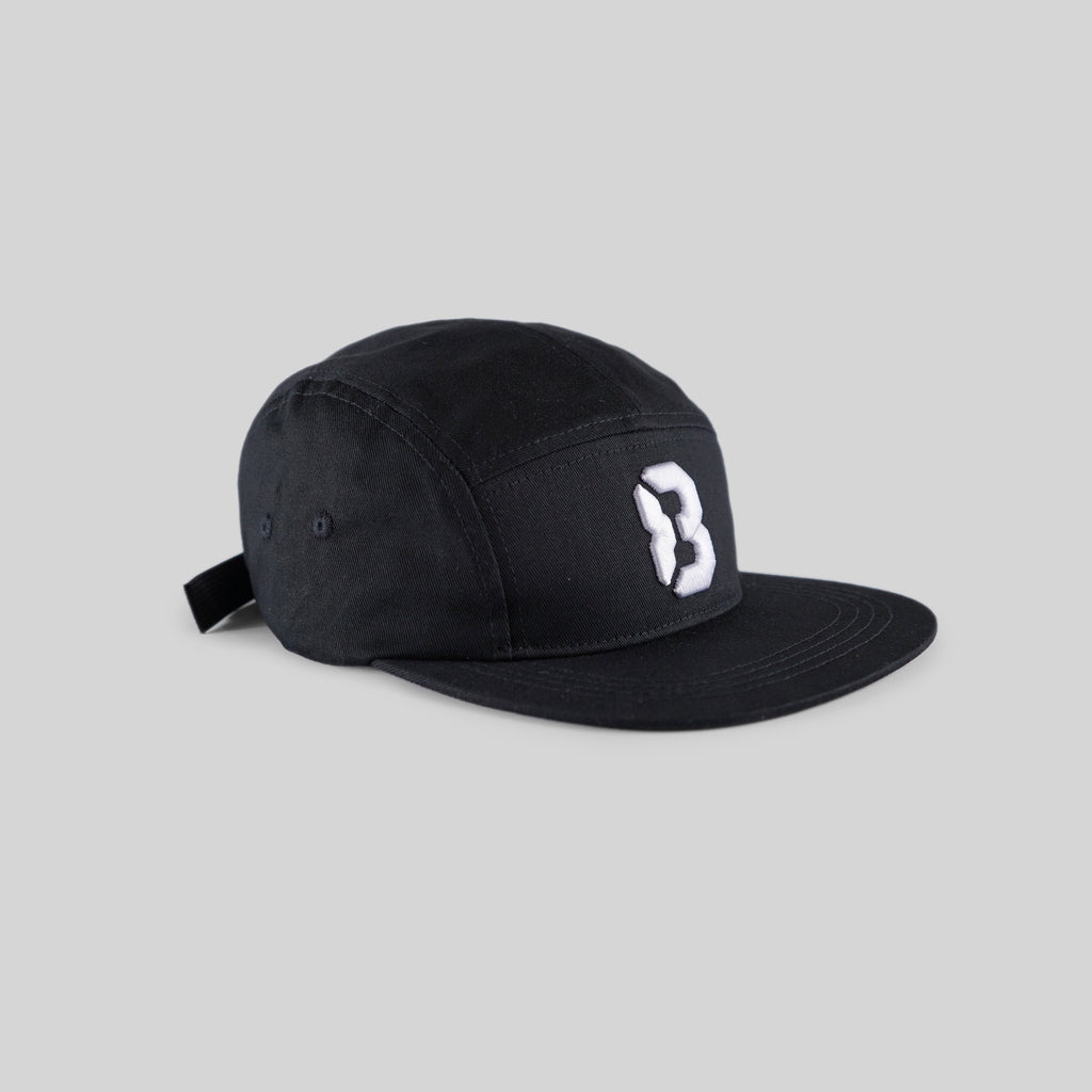 ORIGINAL 5 PANEL CAP - Black - Freedom 83