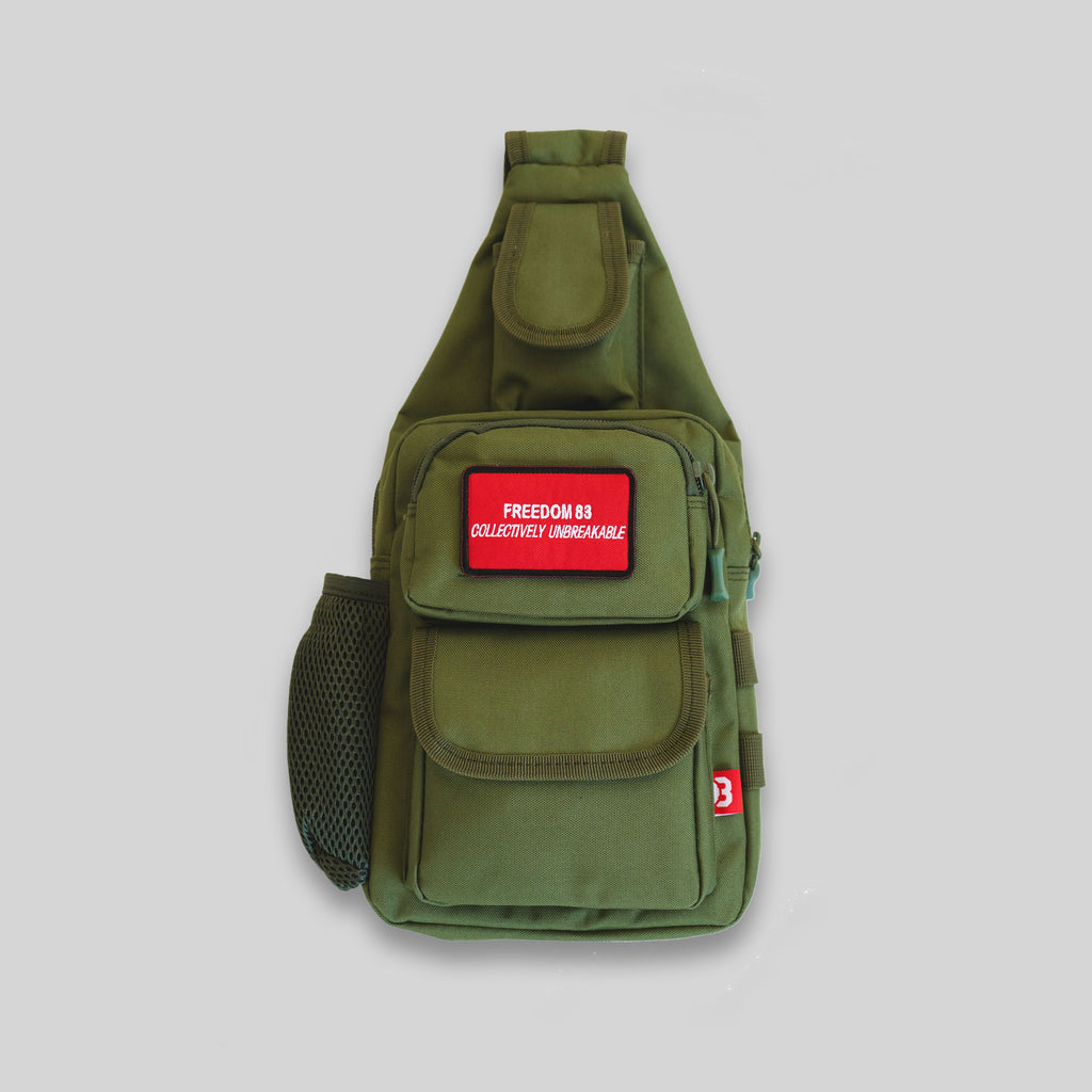 F83 SHOULDER BAG - FOREST GREEN