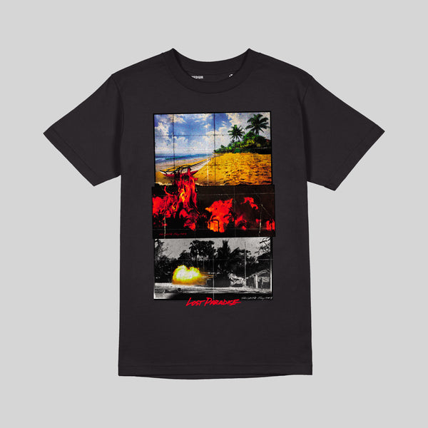 Lost Paradise 2 Black T-Shirt | Freedom 83